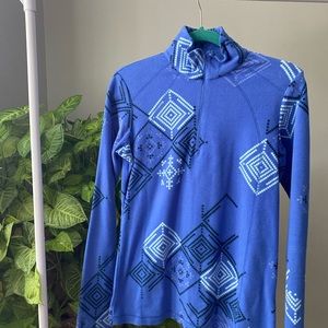 COLUMBIA Blue Long Sleeve Thermal Jacket